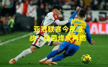 亚冠联赛今夜激战:绿茵烽火再燃